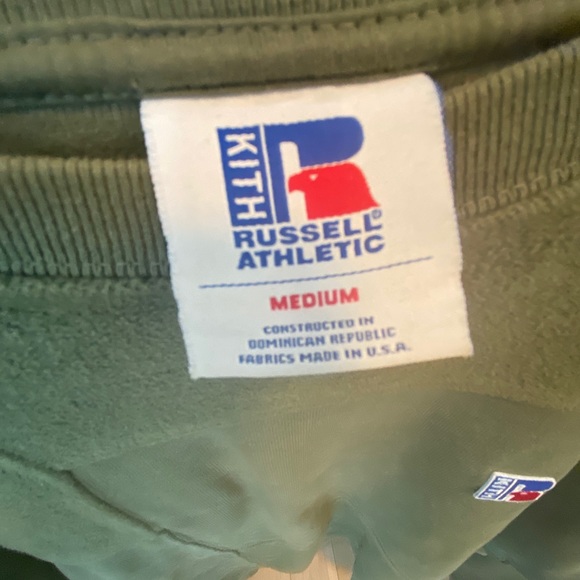 Kith x Russel Athletic Green Crewneck - Picture 3 of 3